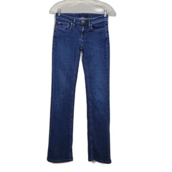 Marc by Marc Jacobs Straight Leg Jeans Womens Size 25 Blue Classic 5 Pocket - Picture 1 of 9